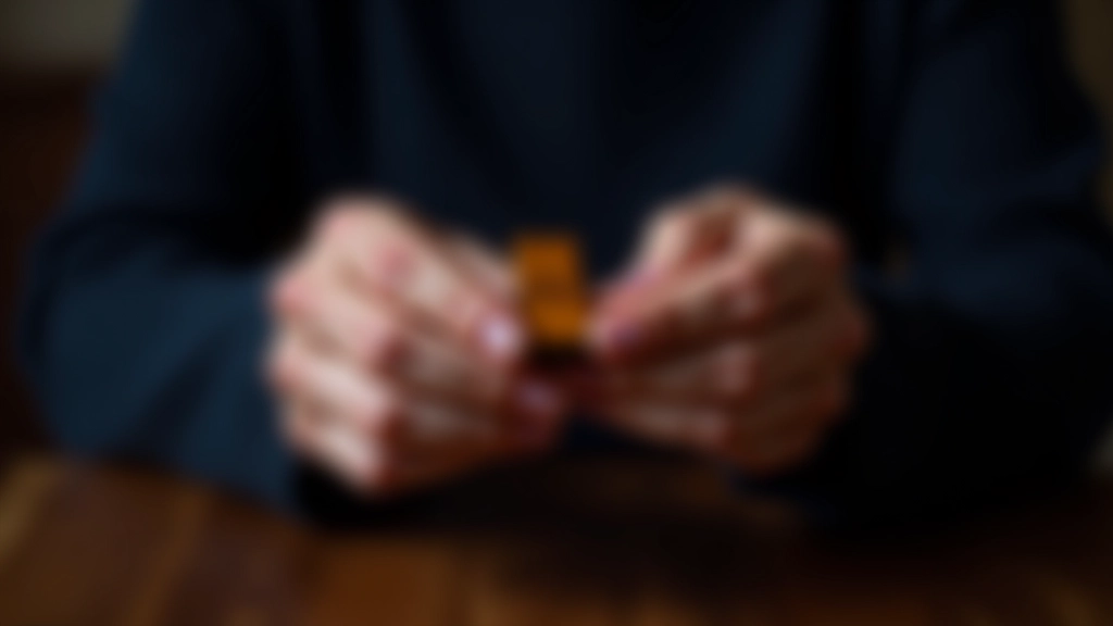 Close-up of hands playing a tin whistle, showing finger positioning for beginners